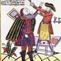 Peter the Great shaves his courtiers