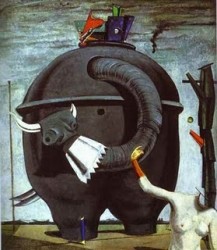 Max Ernst - Elephant (1921)