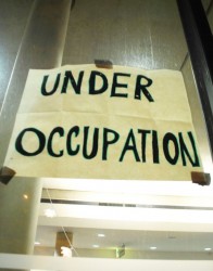 Under Occupation - Goldsmiths