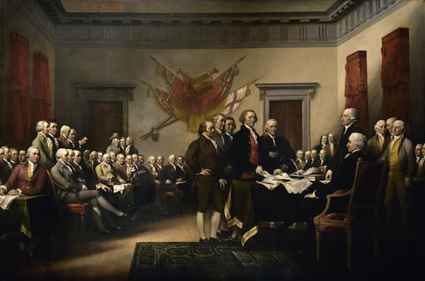 John Trumbull — Declaration Of independence