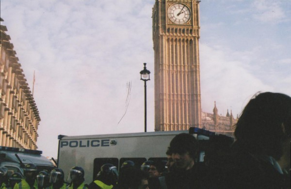 police guarding westminster